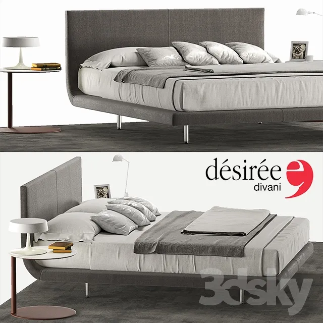 3DS MAX – Bed – 2026