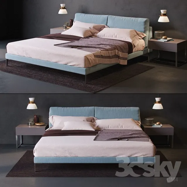 3DS MAX – Bed – 2089