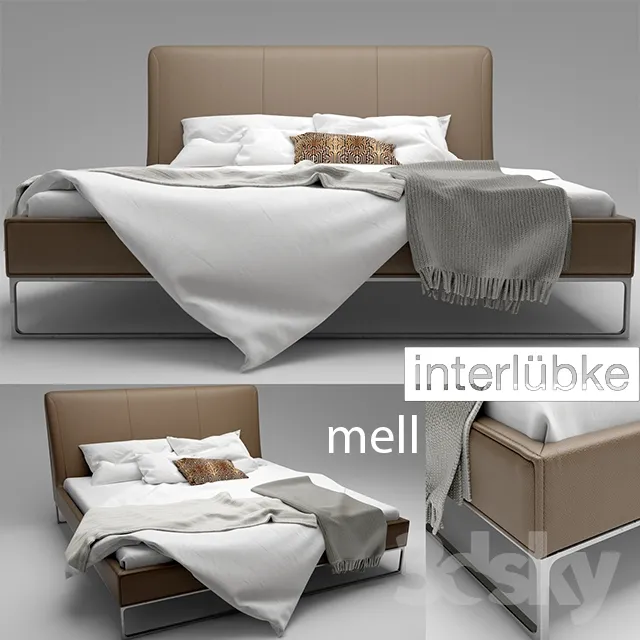 3DS MAX – Bed – 2101