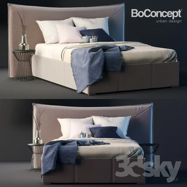 3DS MAX – Bed – 2103