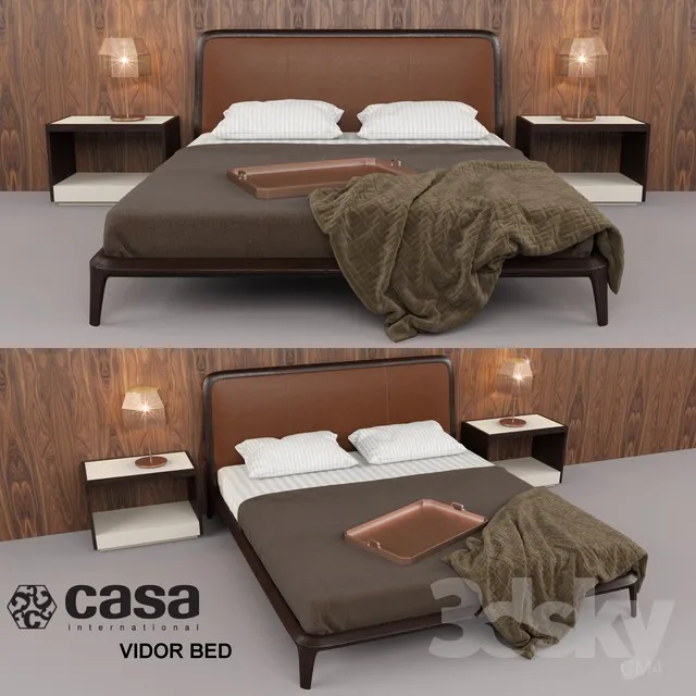 3DS MAX – Bed – 2110
