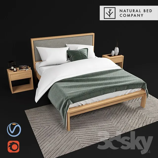 3DS MAX – Bed – 2116