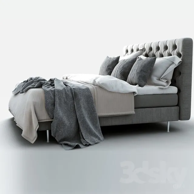 3DS MAX – Bed – 2162
