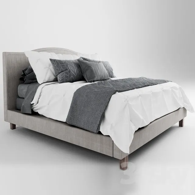 3DS MAX – Bed – 2167