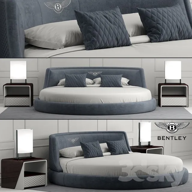 3DS MAX – Bed – 2179