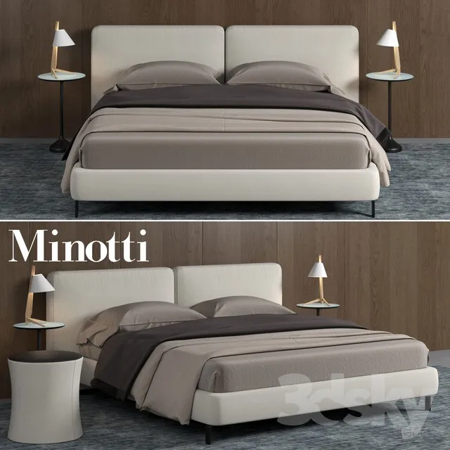 3DS MAX – Bed – 2194
