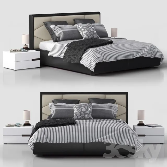 3DS MAX – Bed – 2203