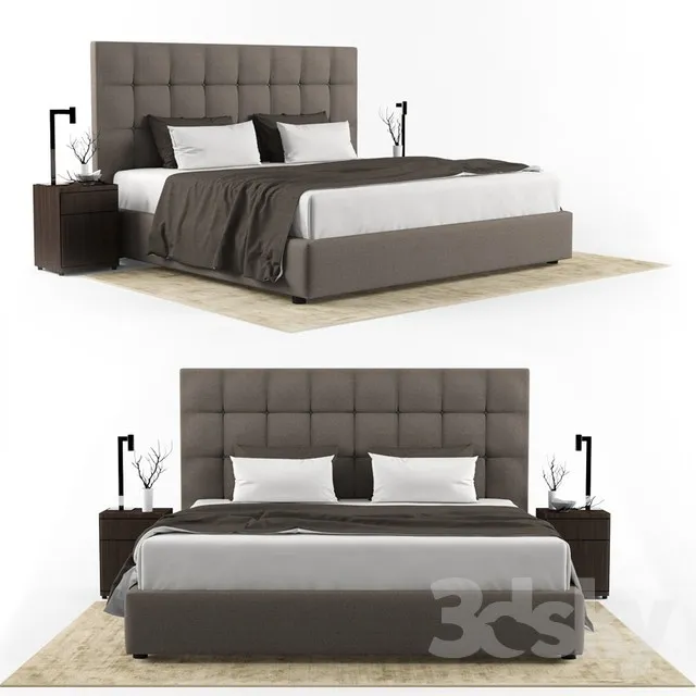 3DS MAX – Bed – 2220