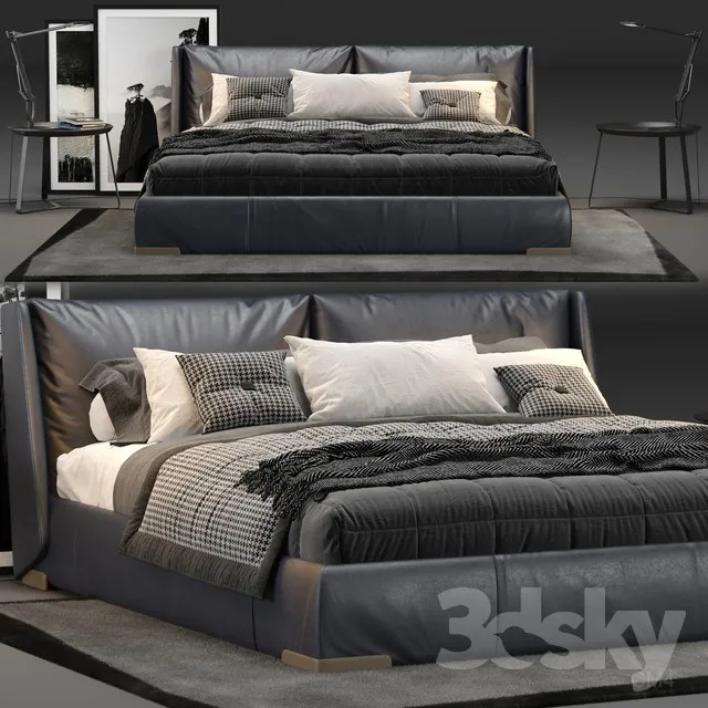 3DS MAX – Bed – 2234
