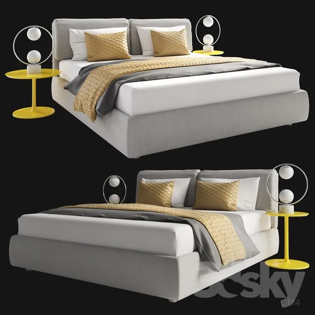 3DS MAX – Bed – 2247