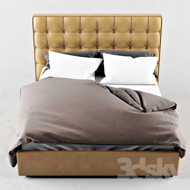 3DS MAX – Bed – 2262