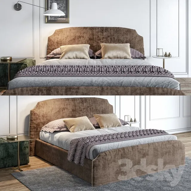 3DS MAX – Bed – 2267
