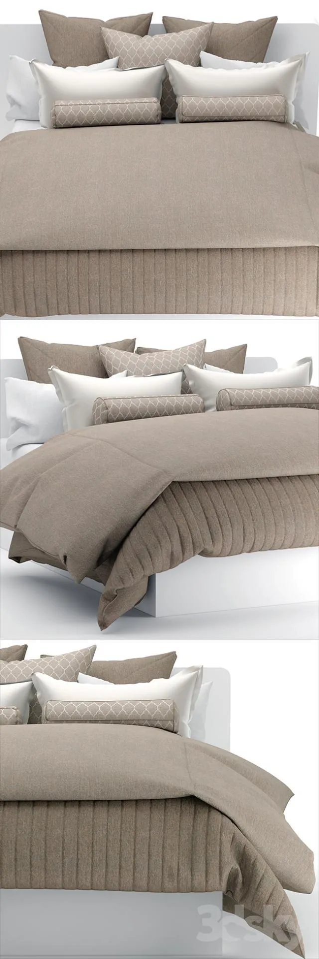 3DS MAX – Bed – 2273