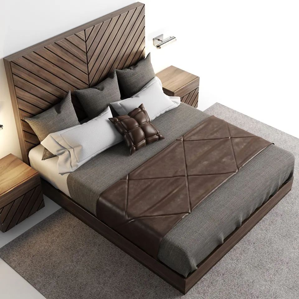 3DS MAX – Bed – 2280