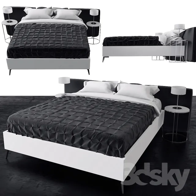 3DS MAX – Bed – 2282