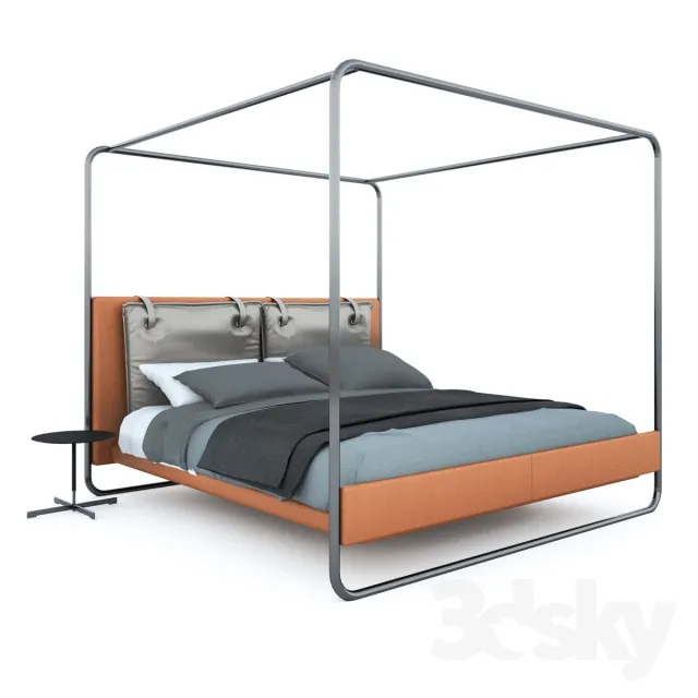3DS MAX – Bed – 2284