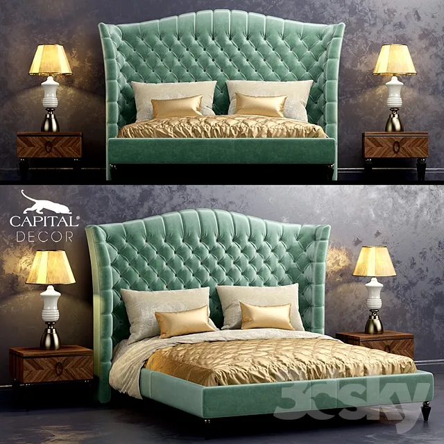 3DS MAX – Bed – 2286