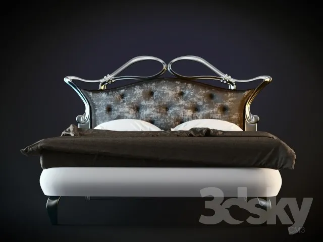 3DS MAX – Bed – 2287