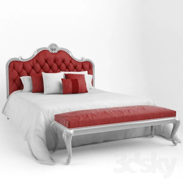 3DS MAX – Bed – 2296
