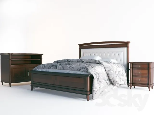 3DS MAX – Bed – 2311