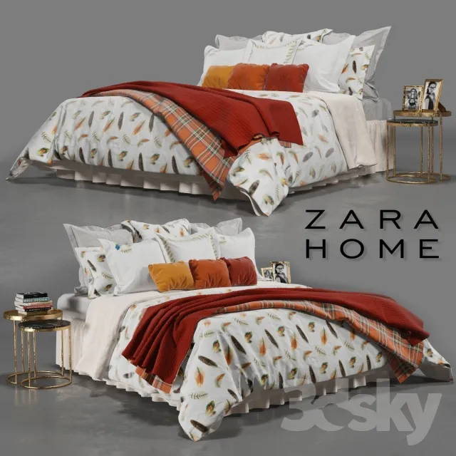 3DS MAX – Bed – 2337