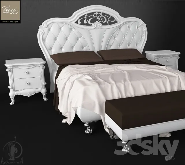 3DS MAX – Bed – 2342