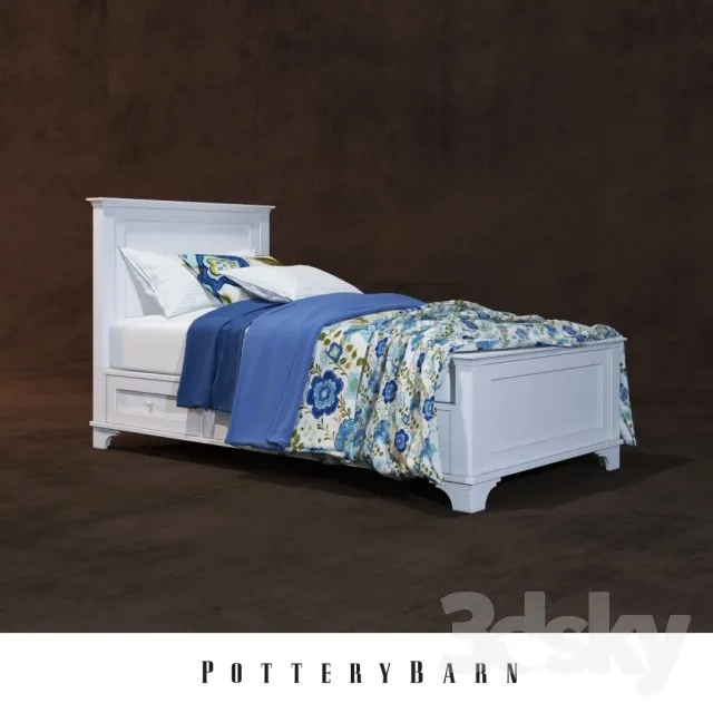 3DS MAX – Bed – 2344