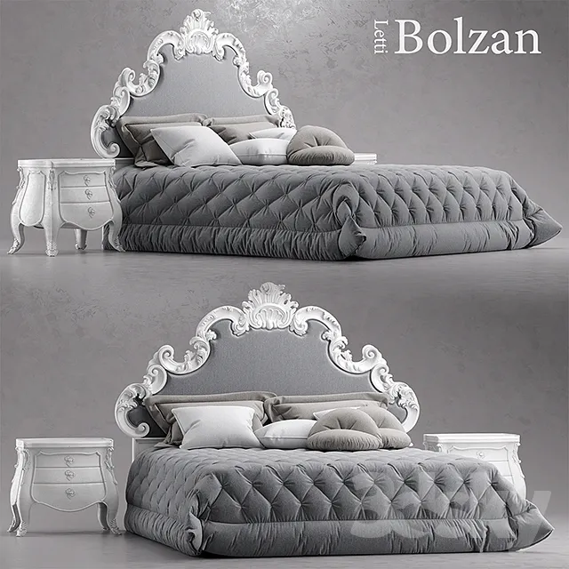 3DS MAX – Bed – 2356