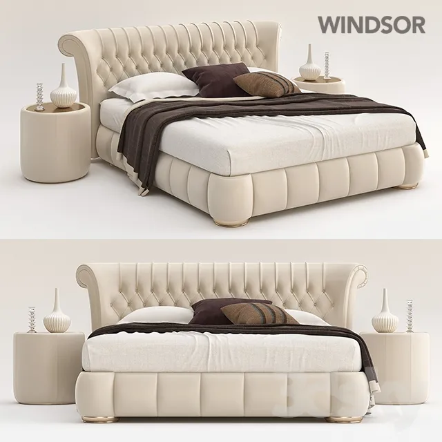 3DS MAX – Bed – 2365