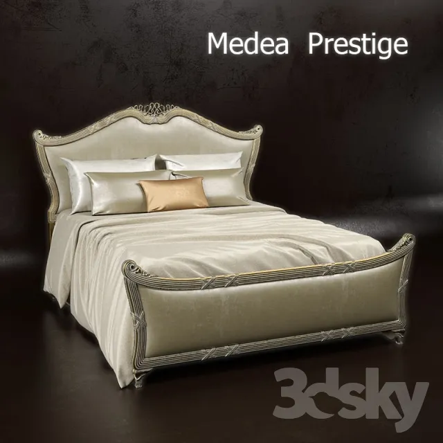 3DS MAX – Bed – 2366