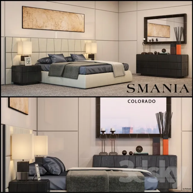 3DS MAX – Bed – 2380