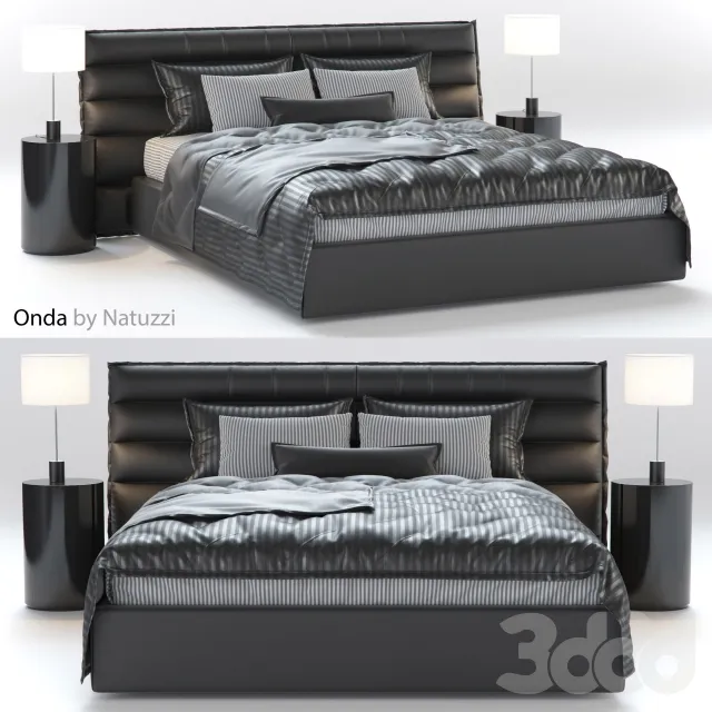 3DS MAX – Bed – 2393