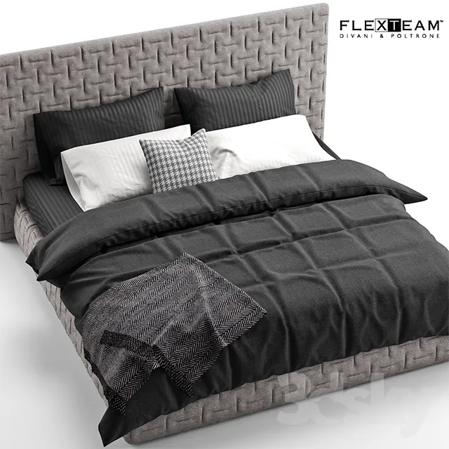 3DS MAX – Bed – 2398