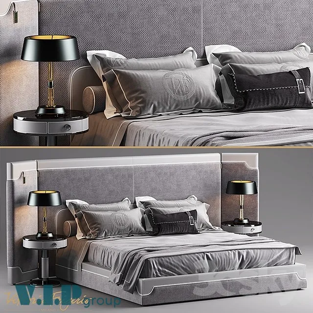 3DS MAX – Bed – 2401