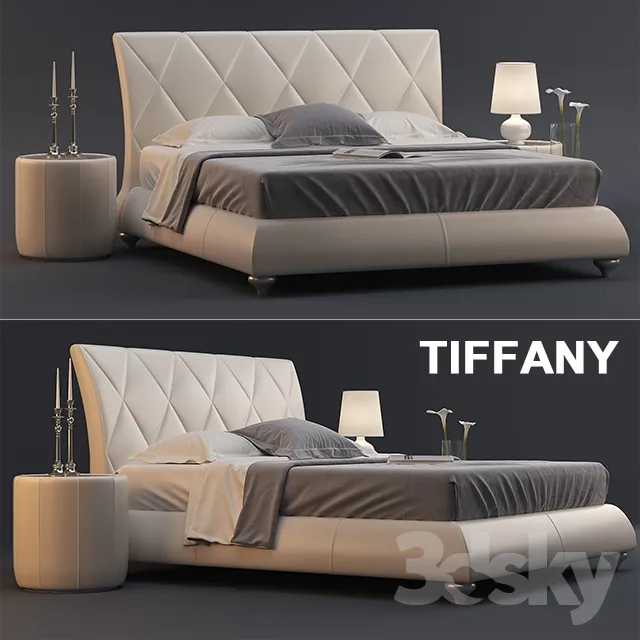 3DS MAX – Bed – 2411