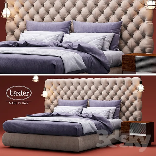 3DS MAX – Bed – 2420