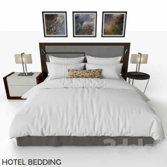 3DS MAX – Bed – 2424