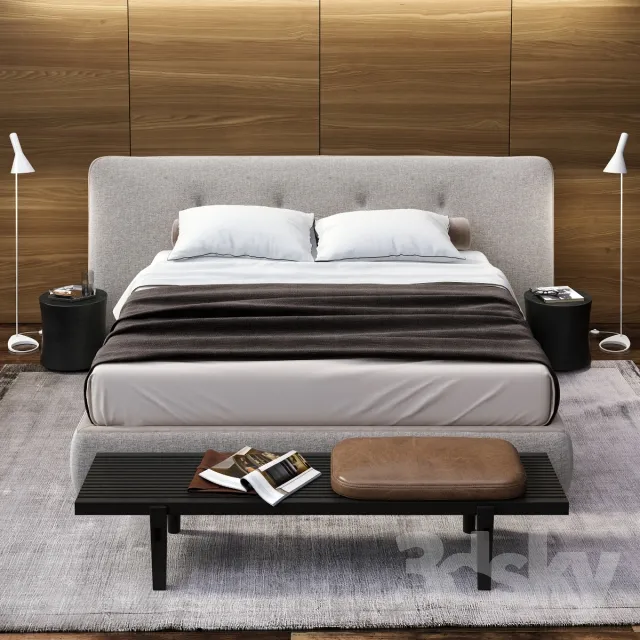 3DS MAX – Bed – 2469