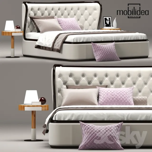 3DS MAX – Bed – 2471