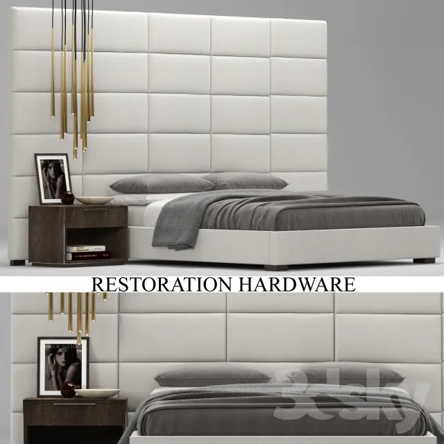 3DS MAX – Bed – 2493