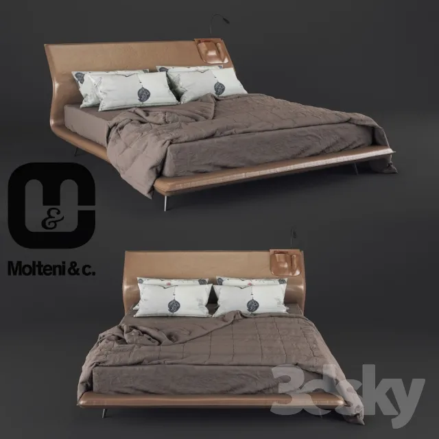 3DS MAX – Bed – 2519
