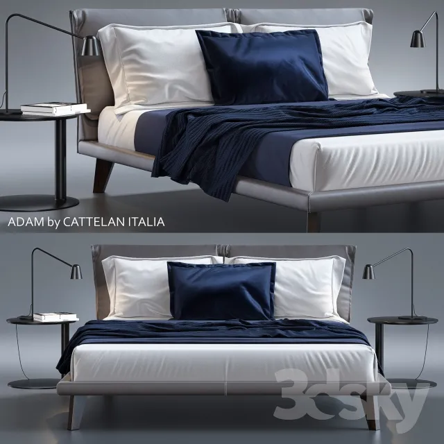 3DS MAX – Bed – 2522