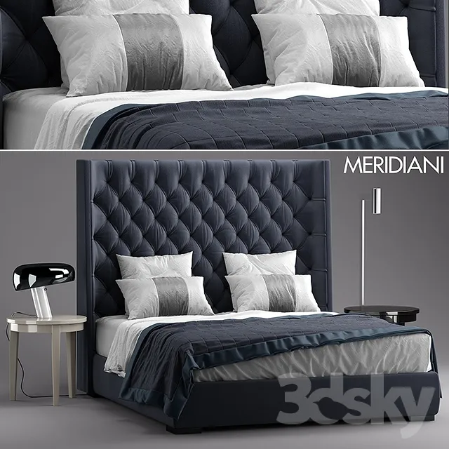 3DS MAX – Bed – 2527