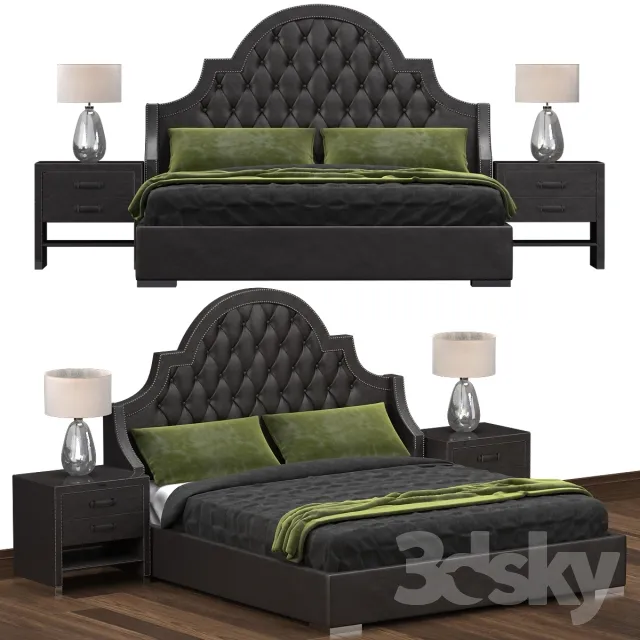 3DS MAX – Bed – 2528