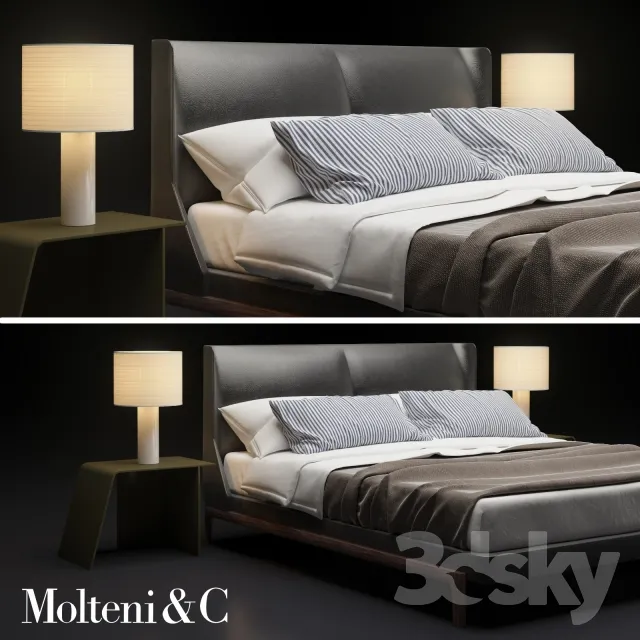 3DS MAX – Bed – 2550