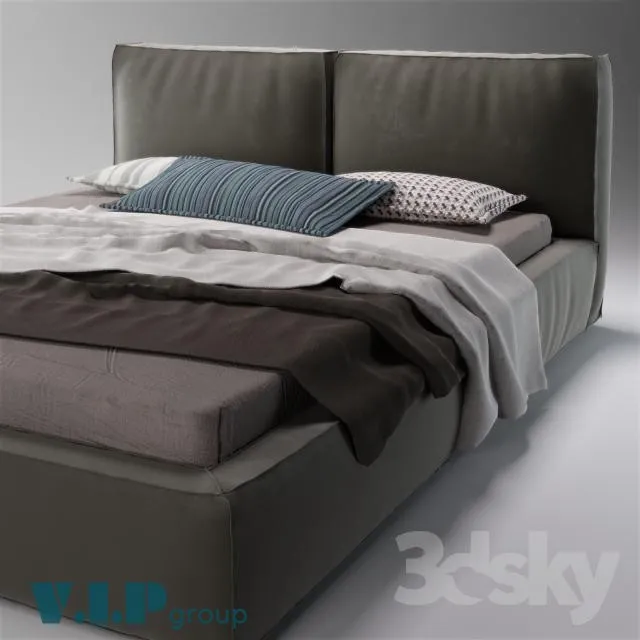 3DS MAX – Bed – 2576