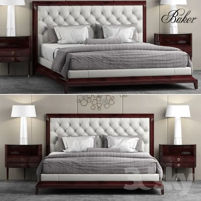 3DS MAX – Bed – 2608