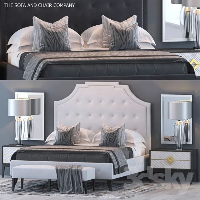 3DS MAX – Bed – 2632