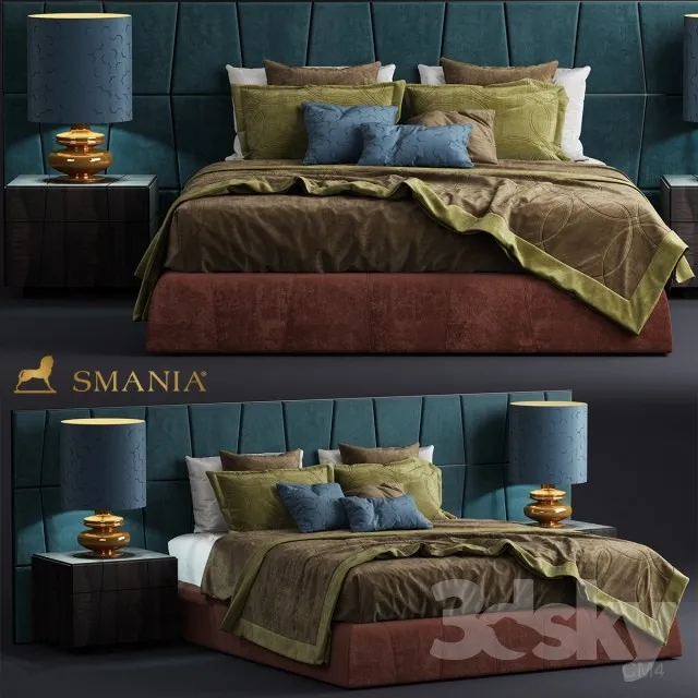 3DS MAX – Bed – 2637