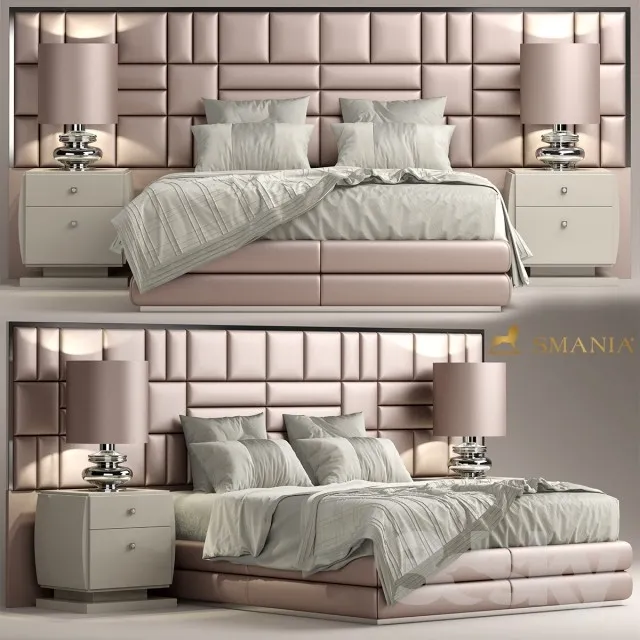 3DS MAX – Bed – 2640